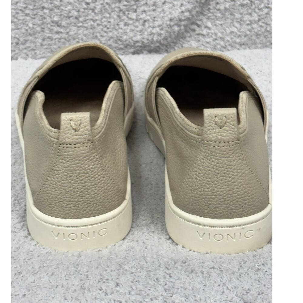 Vionic Women's Cambria Grey Leather Loafers Shoes Size 11 #72418 - Picture 2 of 7
